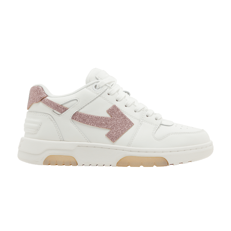 Off-White Wmns Out of Office 'White Pink Glitter' — White/Pink