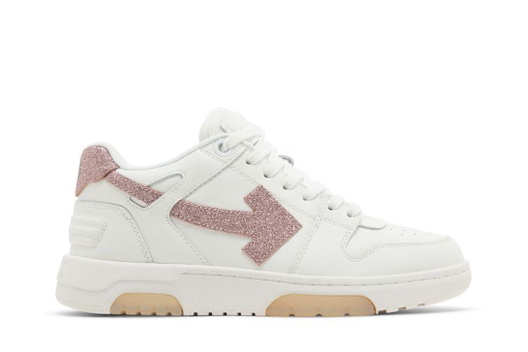 Off-White Wmns Out of Office 'White Pink Glitter' — White/Pink