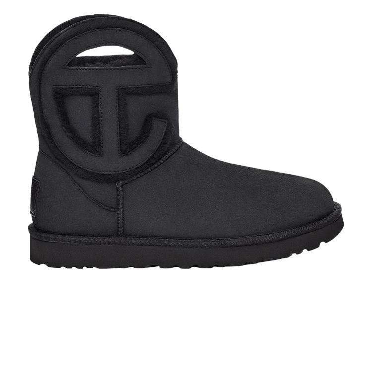 Telfar x UGG Logo Mini Boot 'Black' — Black