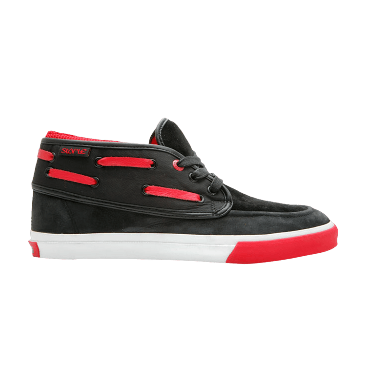 Sea Star Mid 'Converse Red' — Black