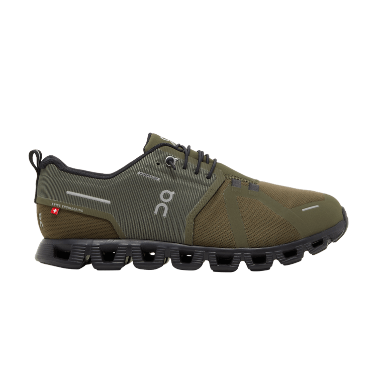 ON Cloud 5 Waterproof 'Olive Black' — Olive/Black