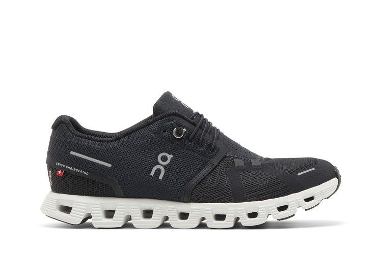 ON Wmns Cloud 5 'Black White' — Black/White