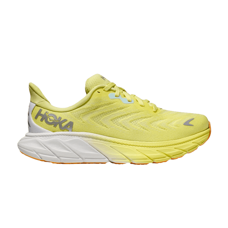 HOKA Wmns Arahi 6 'Citrus Glow White' — Citrus Glow/White