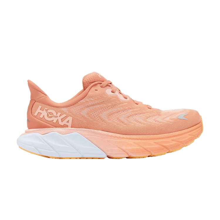 HOKA Wmns Arahi 6 'Sun Baked' — Sun Baked/Shell Coral