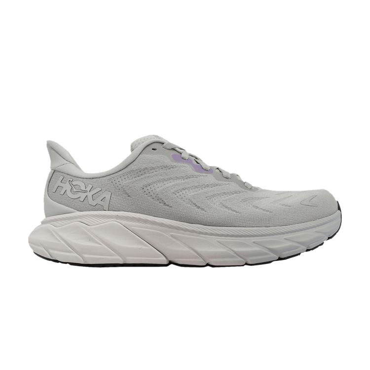 HOKA Wmns Arahi 6 Wide 'Smoke Grey' — Smoky Grey/Silver