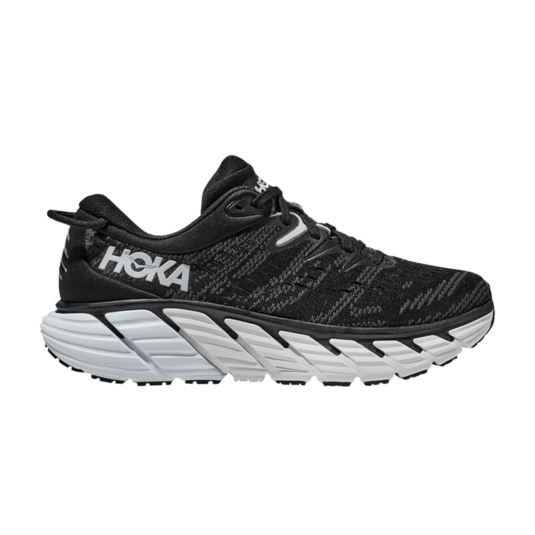 HOKA Wmns Gaviota 4 'Black White' — Black/White
