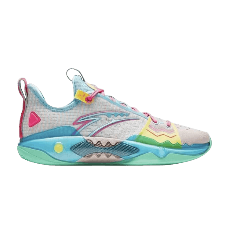Kyrie Irving x Anta Shock Wave 5 Pro 'Halloween' — Grey/Blue