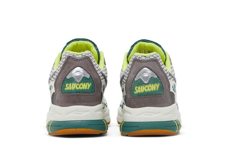 Bodega x Saucony 3D Grid Hurricane 'Loyal to the Sport' — Cream/Green