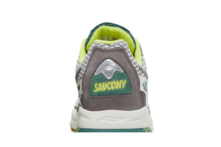 Bodega x Saucony 3D Grid Hurricane 'Loyal to the Sport' — Cream/Green