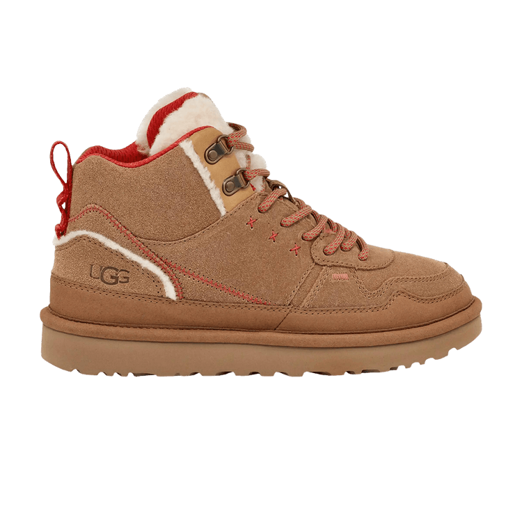 UGG Wmns Highland Hi Heritage 'Chestnut Fiery Red Suede' — Chestnut/Fiery Red Suede