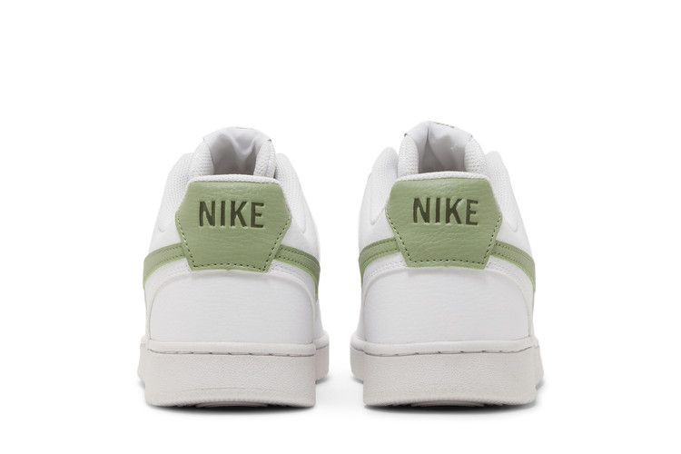 Nike Court Vision Low Next Nature 'White Oil Green' — White/Oil Green/Medium Olive (7)