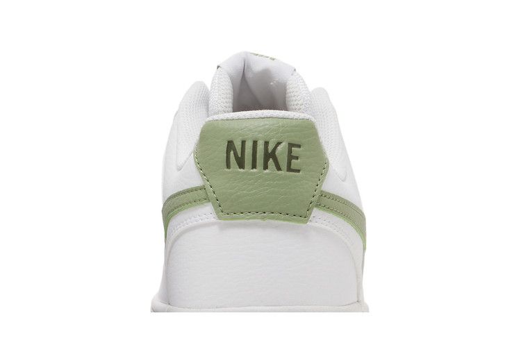 Nike Court Vision Low Next Nature 'White Oil Green' — White/Oil Green/Medium Olive (8)