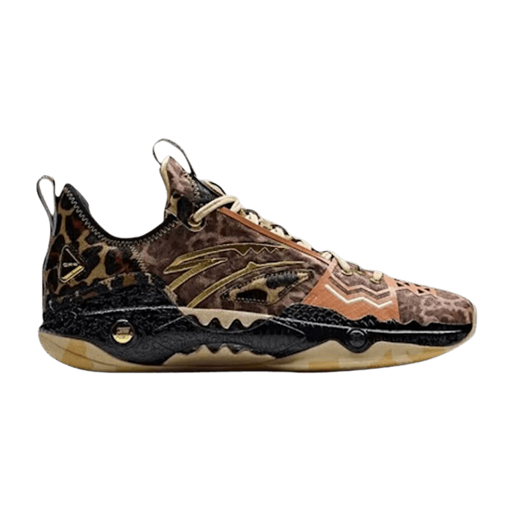 Kyrie Irving x Anta Shock Wave 5 Pro 'Feline' — Brown