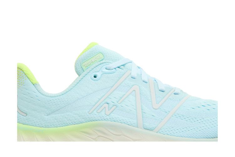 New Balance Wmns Fresh Foam X More v4 Wide 'Blue Green Aura' — Blue/Green Aura/White