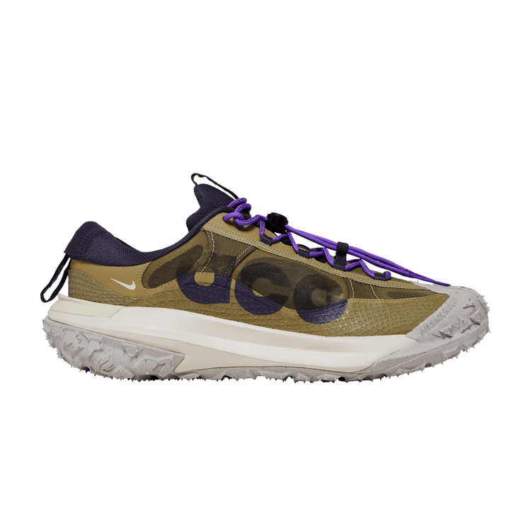 Nike ACG Mountain Fly 2 Low 'Neutral Olive' — Neutral Olive/Gridiron/Action Grape/Light Orewood Brown/Black