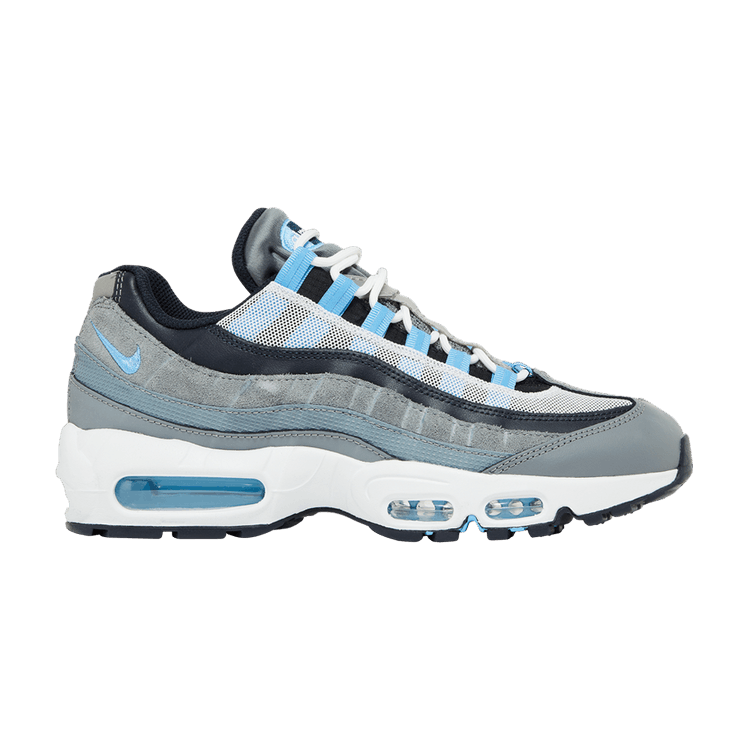Nike Air Max 95 'Cool Grey University Blue' — Cool Grey/Dark Obsidian/White/University Blue