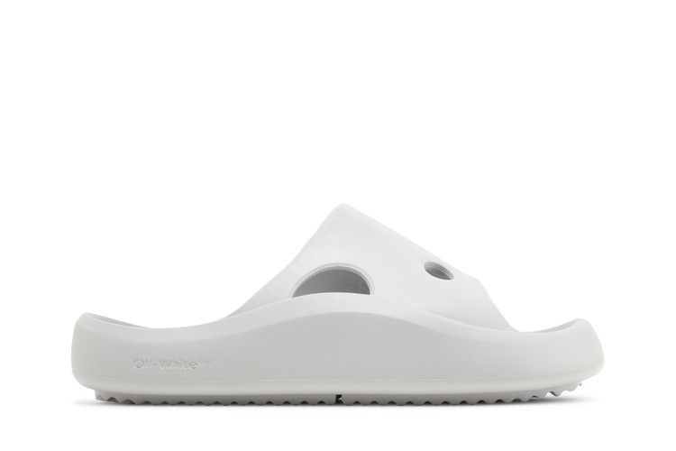 Off-White Meteor Padded Sliders 'Light Grey' — Light Grey