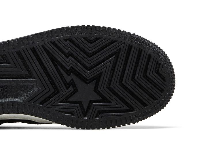 Neighborhood x Bapesta 'Black Crocodile & Ostrich' — Black