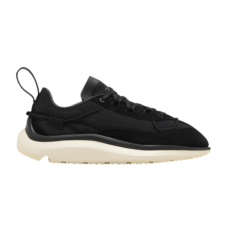adidas Y-3 Shiku Run 'Black Cream White' — Black/Black/Cream White