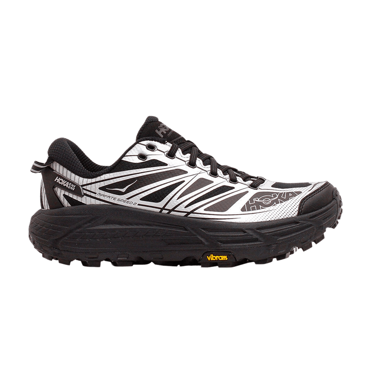 HOKA Mafate Speed 2 'Black Silver' — Black/Silver