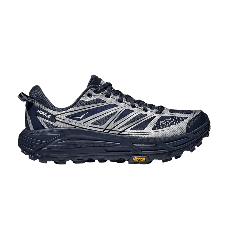 HOKA Mafate Speed 2 'Varsity Navy Silver' — Varsity Navy/Silver