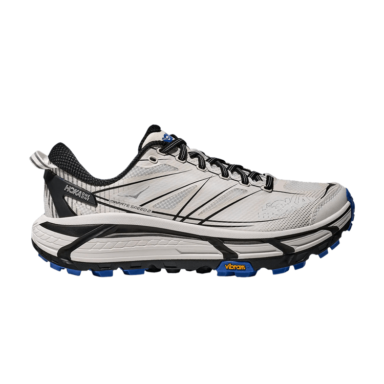 HOKA Mafate Speed 2 'White Black Blue' — White/Black-Blue