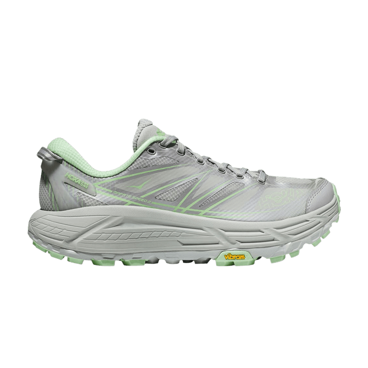 HOKA Mafate Speed 2 'Harbor Mist Lime Glow' — Mercury/Harbor Mist