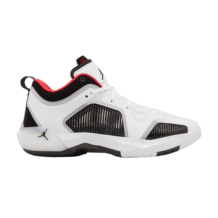 Air Jordan 37 Low PF 'Siren Red' — White/Siren Red/Black