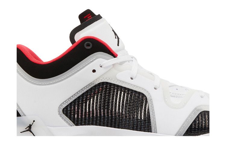 Air Jordan 37 Low PF 'Siren Red' — White/Siren Red/Black