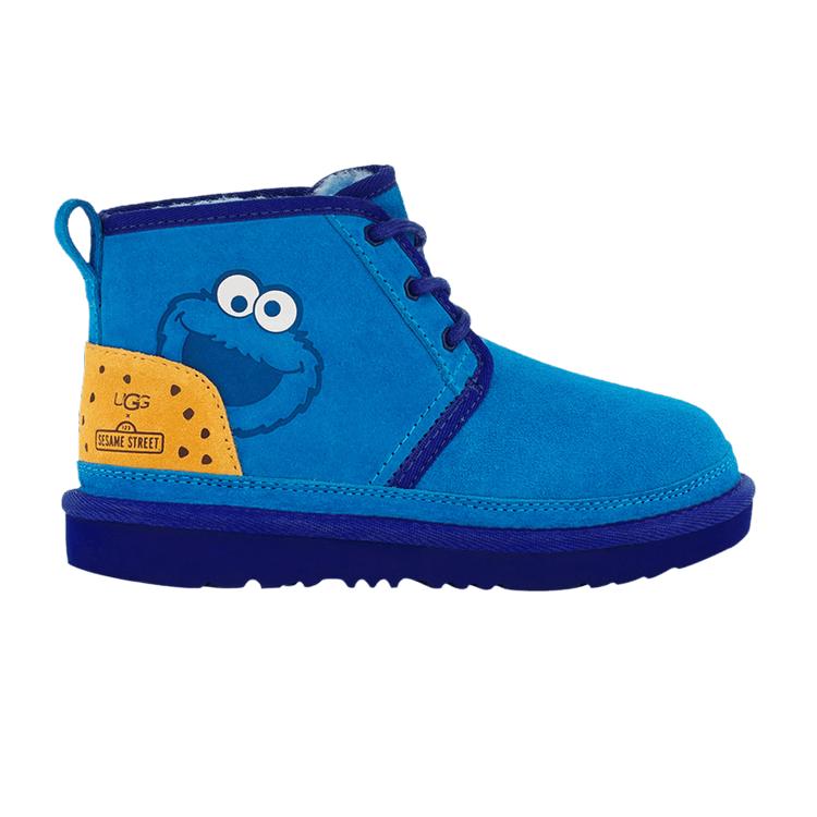 Sesame Street x UGG Neumel II Boot Kids 'Cookie Monster' — Blue