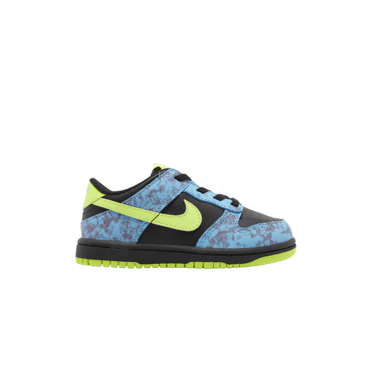 Nike Dunk Low SE TD 'Let's Dance' — Multi-Color/Black/Baltic Blue/Volt