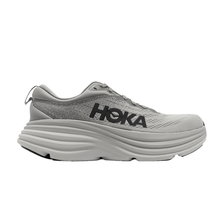 HOKA Bondi 8 2E Wide 'Shark Grey' — Shark Grey/Mist Grey