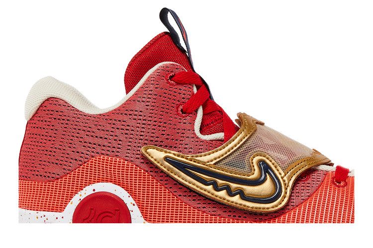 Nike KD Trey 5 X 'University Red Metallic Gold' — University Red/Midnight Navy/Light Orewood Brown/Metallic Gold (3)