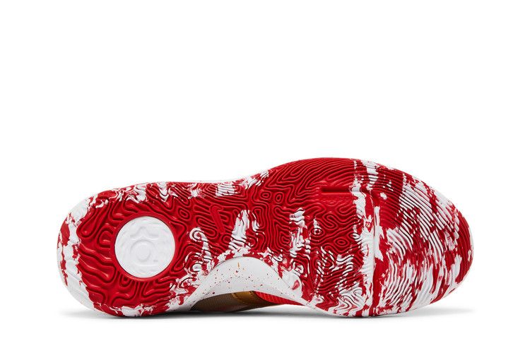 Nike KD Trey 5 X 'University Red Metallic Gold' — University Red/Midnight Navy/Light Orewood Brown/Metallic Gold (5)