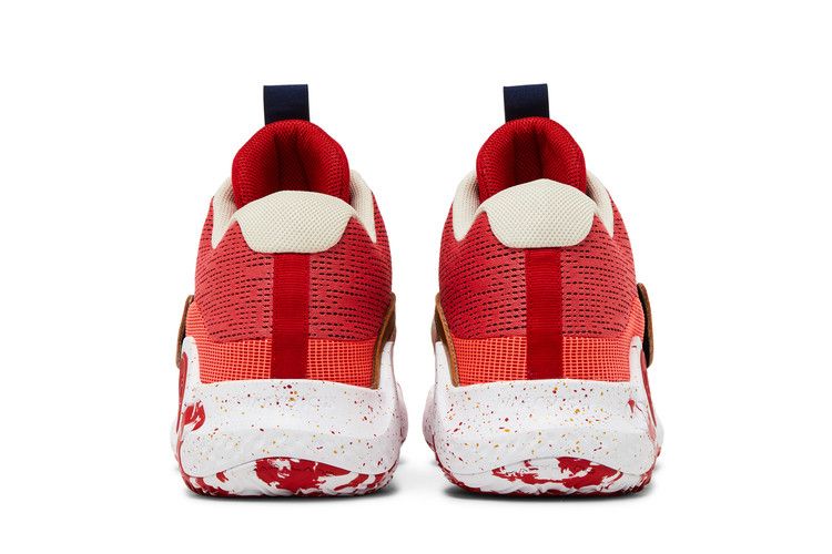 Nike KD Trey 5 X 'University Red Metallic Gold' — University Red/Midnight Navy/Light Orewood Brown/Metallic Gold (7)