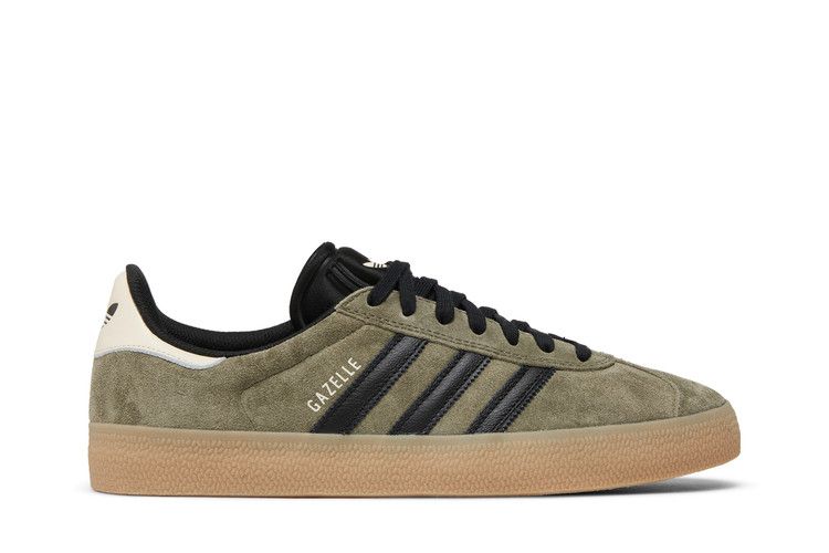 adidas Gazelle ADV 'Olive Strata Gum' — Olive Strata/Core Black/Ecru Tint