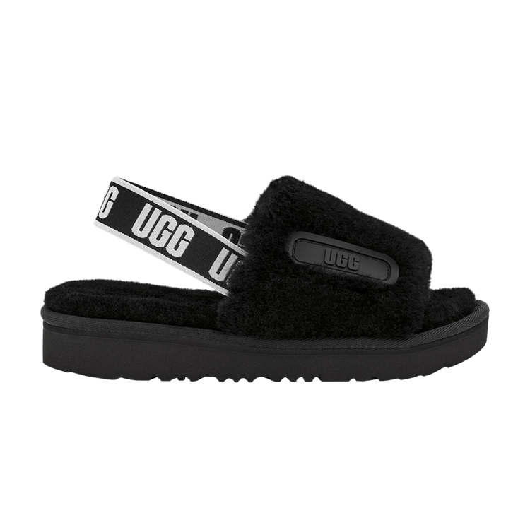 UGG Disco Slide Kids 'Black' — Black