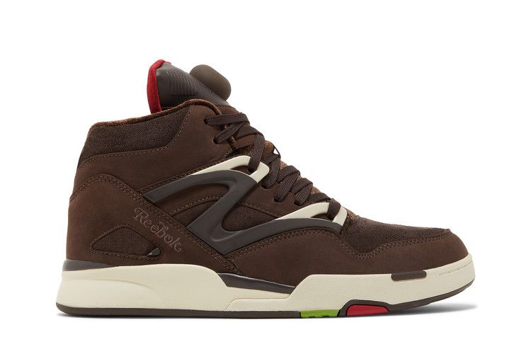 Reebok Pump Omni Zone 2 'Valentine's Day' — Grizzly Brown/Dark Brown/Crimson Mist