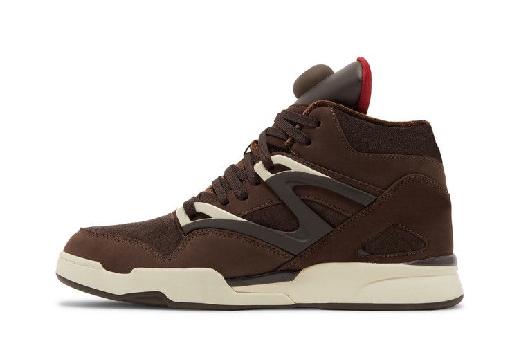 Reebok Pump Omni Zone 2 'Valentine's Day' — Grizzly Brown/Dark Brown/Crimson Mist