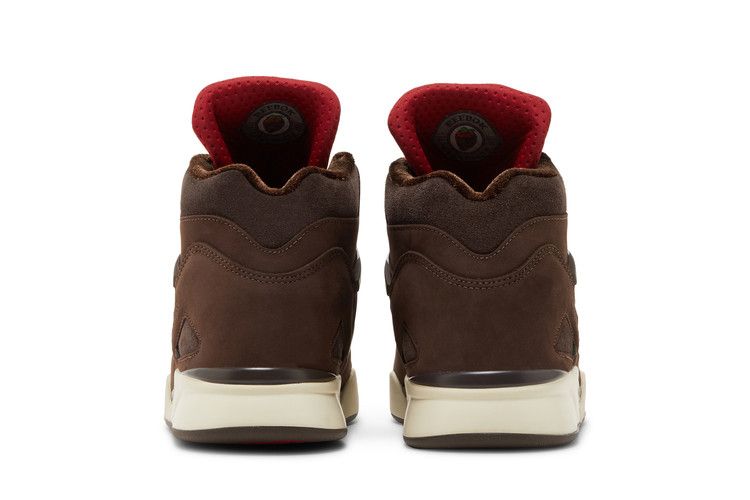 Reebok Pump Omni Zone 2 'Valentine's Day' — Grizzly Brown/Dark Brown/Crimson Mist