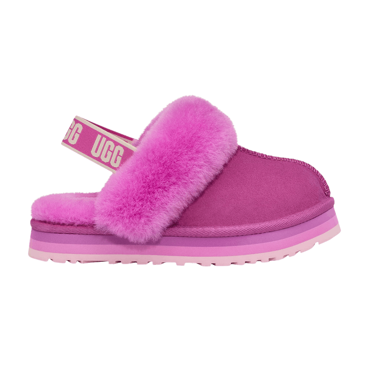 UGG Funkette Slipper Kids 'Purple Ruby' — Purple Ruby