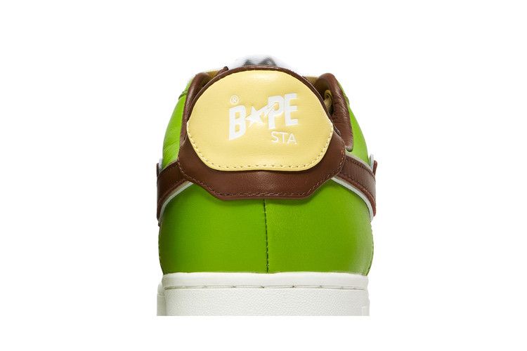 Bapesta 'Green Brown' SSENSE Exclusive — Green/Yellow/Brown