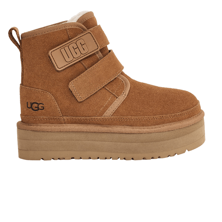 UGG Neumel Platform Chukka Kids 'Chestnut' — Chestnut