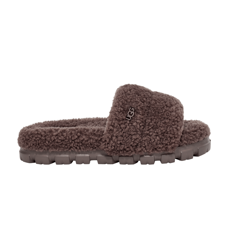 UGG Wmns Cozetta Curly Slipper 'Thunder Cloud' — Thunder Cloud