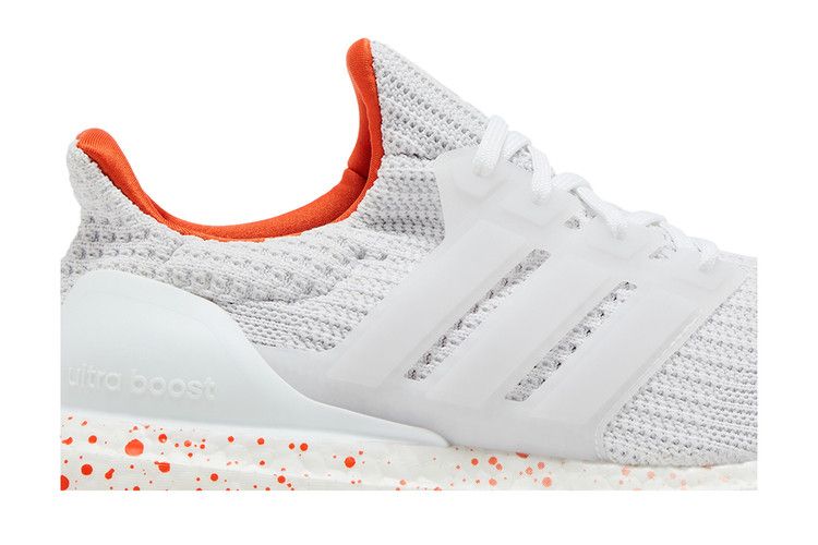 Adidas Wmns UltraBoost 4.0 DNA Primeblue 'White Multi-Color Tab' — Footwear White/Footwear White/Team Orange