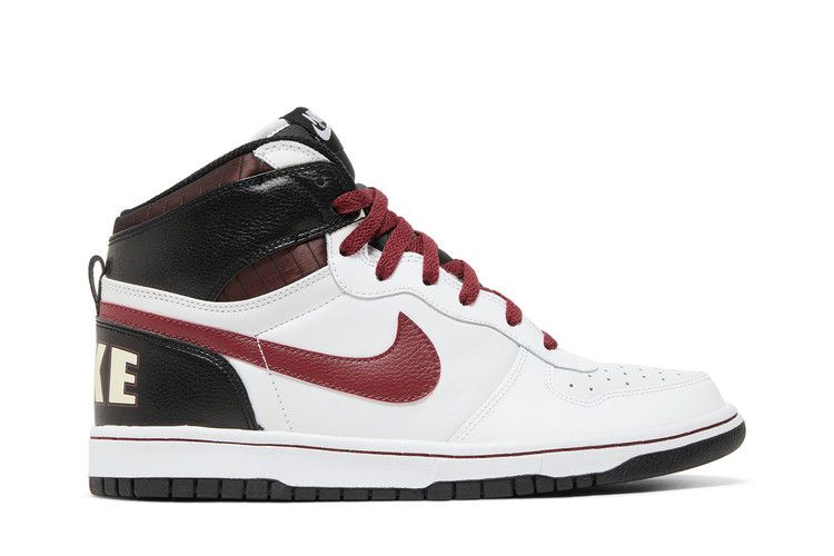 Big Nike High 'White Team Red' — White/Team Red/Black