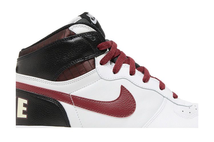 Big Nike High 'White Team Red' — White/Team Red/Black