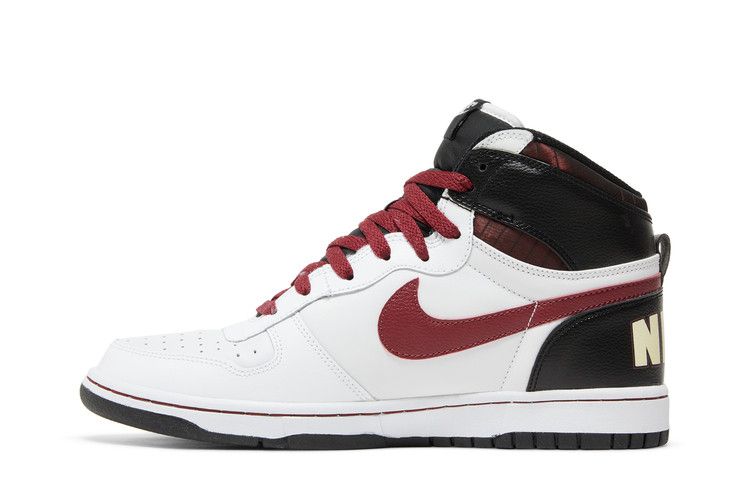 Big Nike High 'White Team Red' — White/Team Red/Black