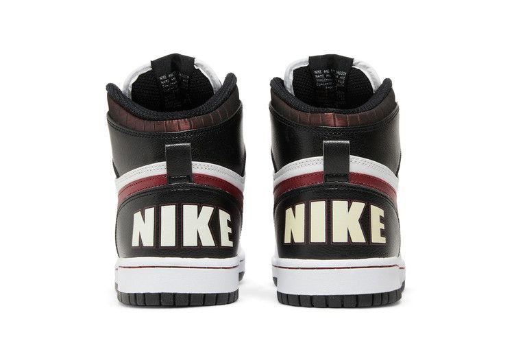 Big Nike High 'White Team Red' — White/Team Red/Black