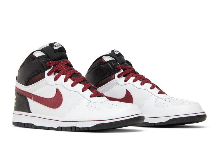 Big Nike High 'White Team Red' — White/Team Red/Black